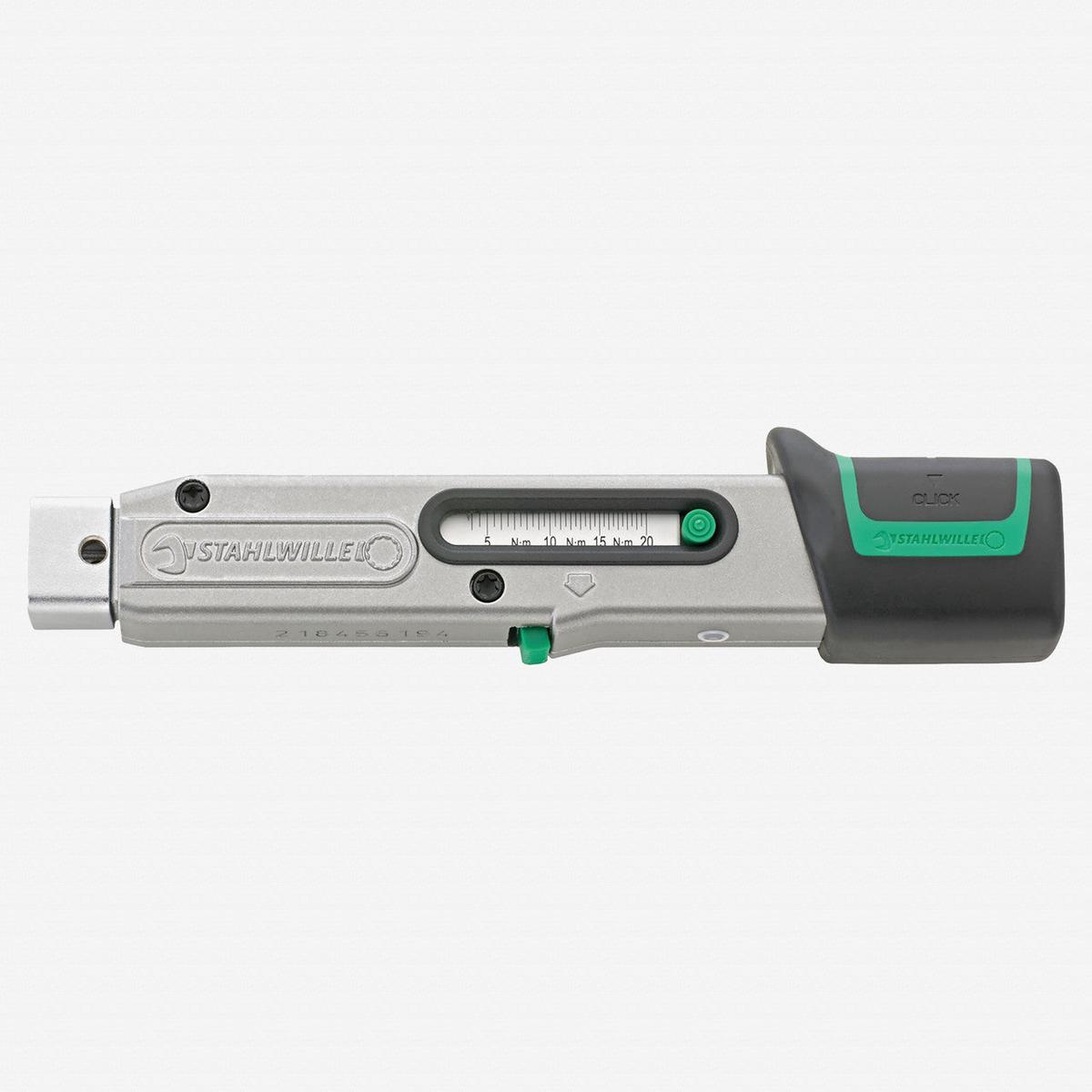 Stahlwille 7302 Quick MANOSKOP Torque Wrench Size 2 9 x 12mm 4-20 Nm