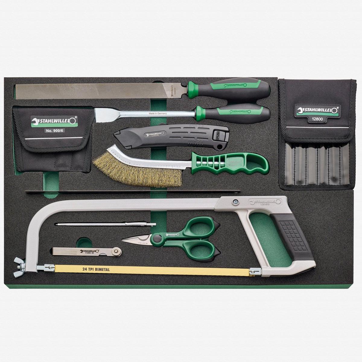 Stahlwille TCS 8 82121 Metalworking Set in Foam Inlay 22 Pieces