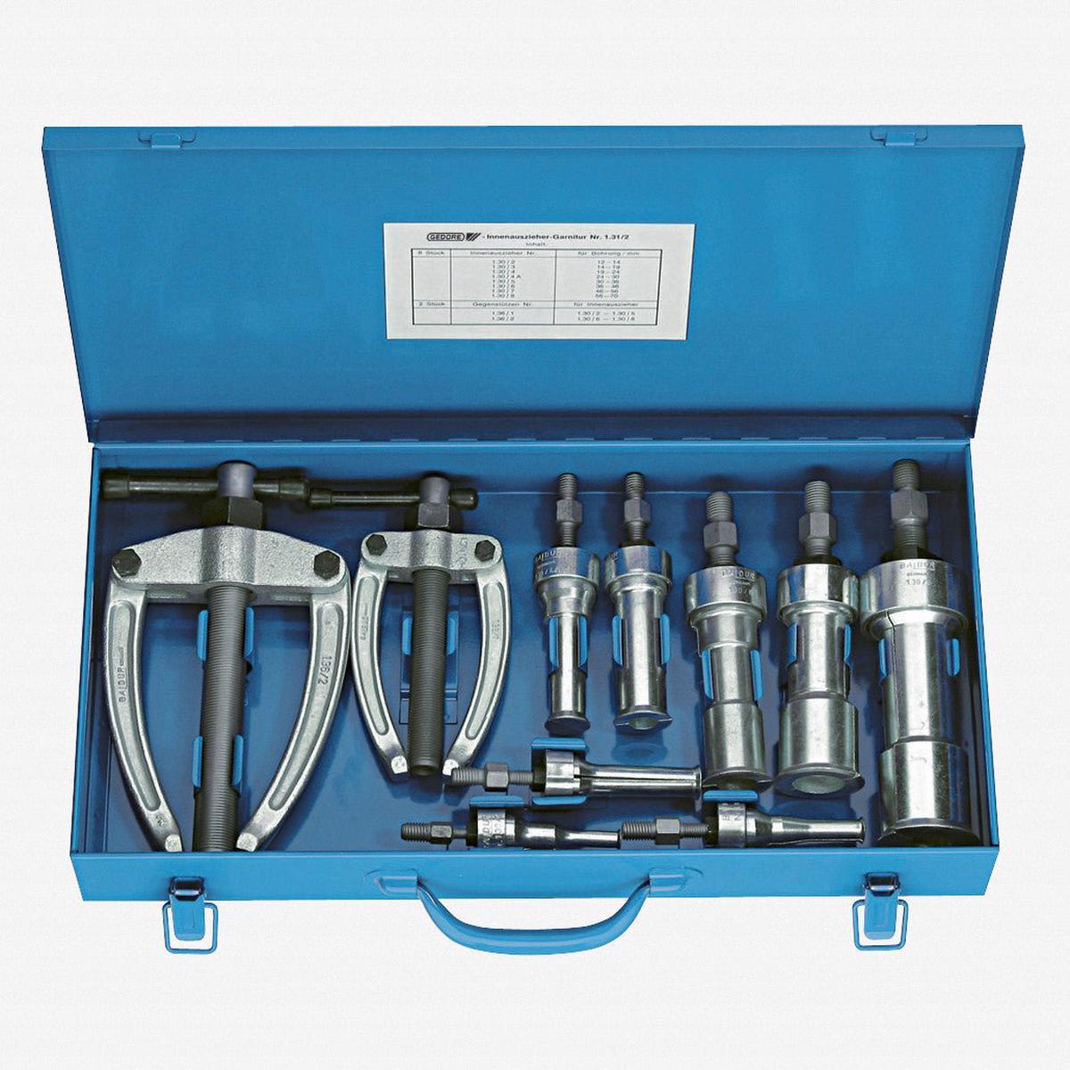 Gedore 1312 Internal extractor set