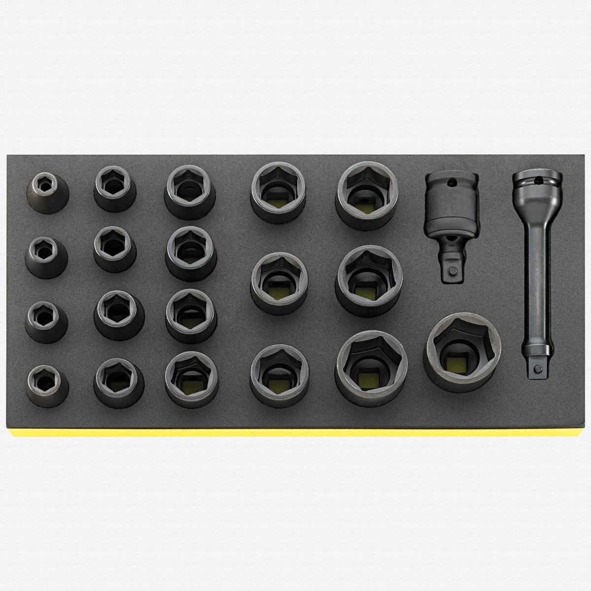 Stahlwille TCS 50IMP192 12 Impact Sockets in TCS Inlay 21 Pieces