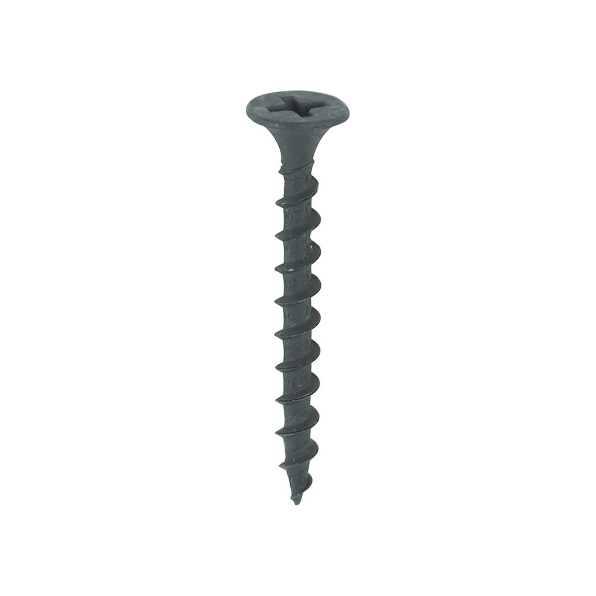 35 x 100mm (500 QTY) - Drywall Timber Stud Plasterboard Screws - PH - Bugle - Coarse Thread - Black