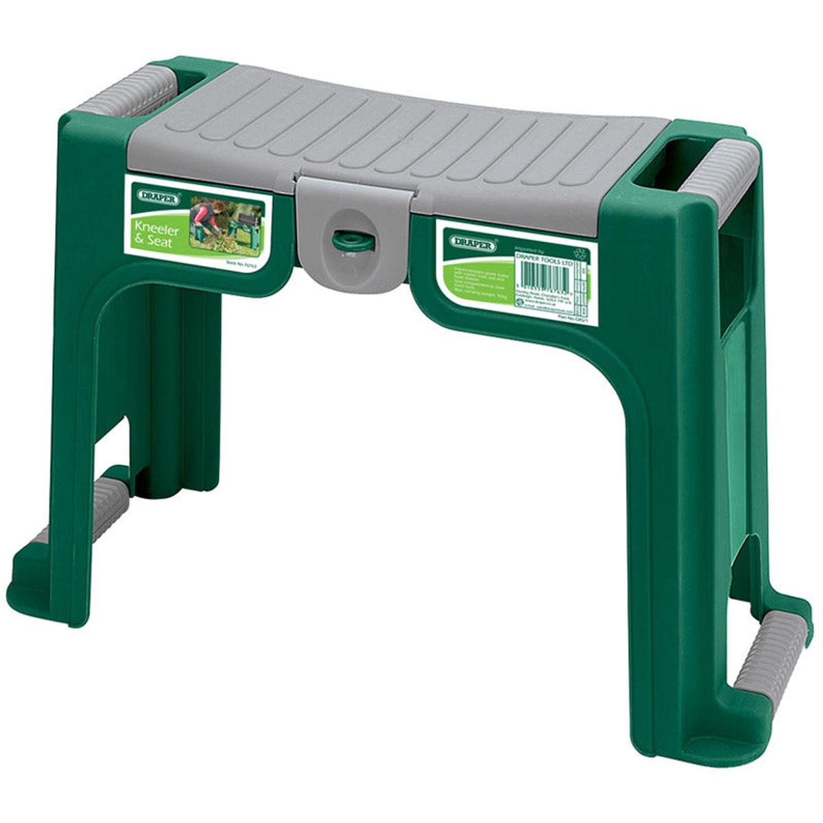 Draper 76763 GKS1 Gardeners Multi-uses Kneeler And Seat 90Kg capacity