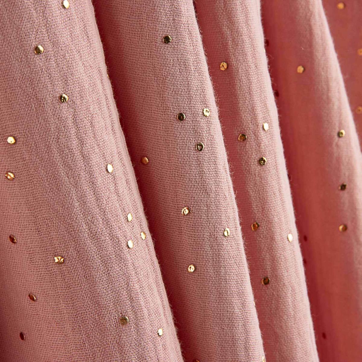 Bambula Coton Lurex Constellation Rose