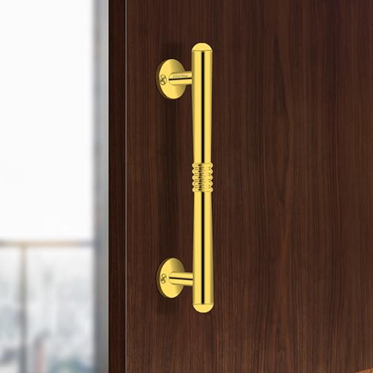 Plantex Main Door Handle/8 Inch Handle for Main Door/Pull-Push Handle for Door - Pack of 1 (S-142, Gold)