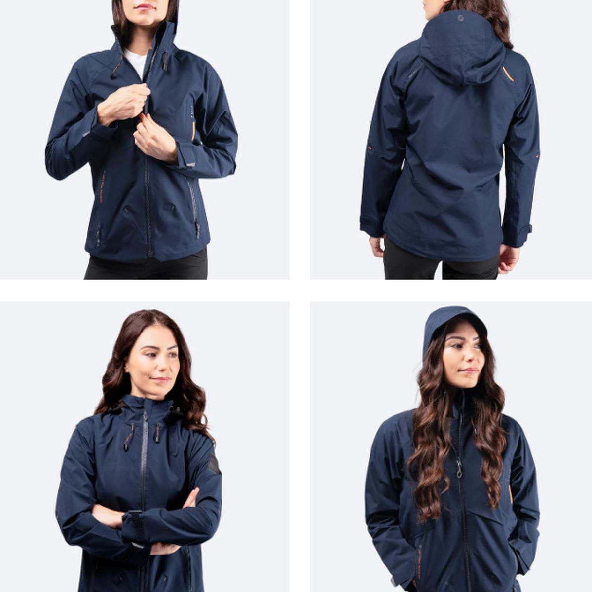 ZHIK Womens INS200 Waterproof Jacket 8211 MIDNIGHT BLUE XS