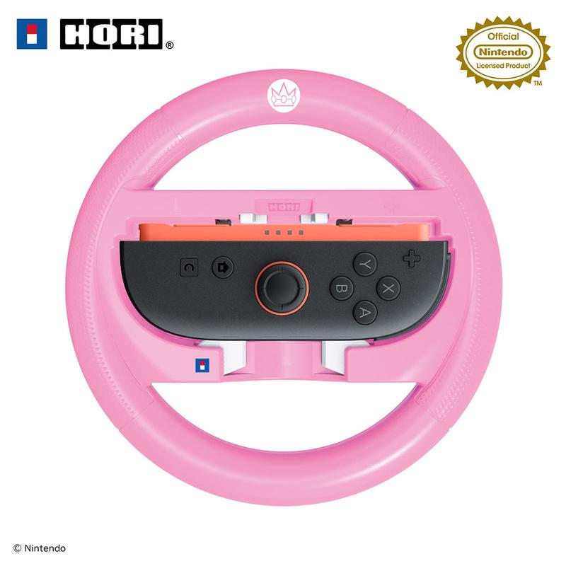 [PRE-ORDER CLOSED] HORI Mario Kart World Racing Wheel for Nintendo Switch 2 (Peach) (NSX-089)