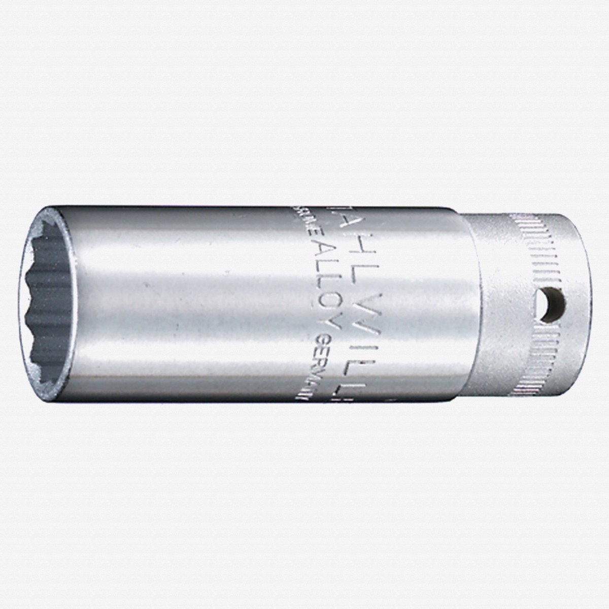 Stahlwille 4600 Spark Plug Socket, 3/8" Drive, 12 Point, 16mm - 5/8"