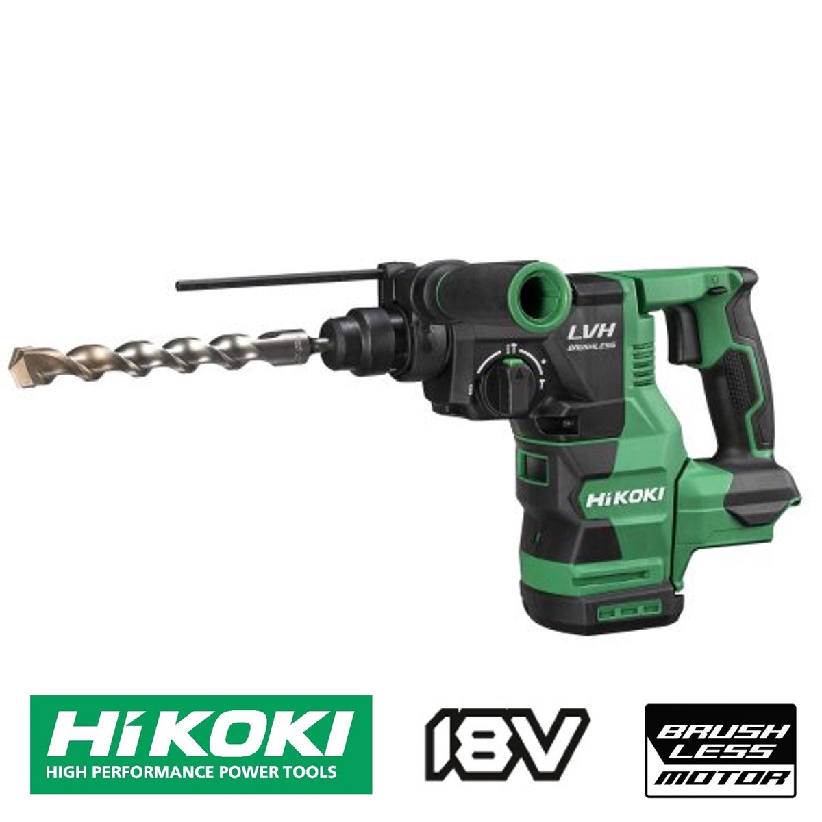 [Limited time special offer, Hong Kong licensed goods] Japan HIKOKI high one (HITACHI Hitachi) brushless DH1826DA hammer drill four groove 26mm 18V hammer drill SDS-PLUS drilling-clean mac