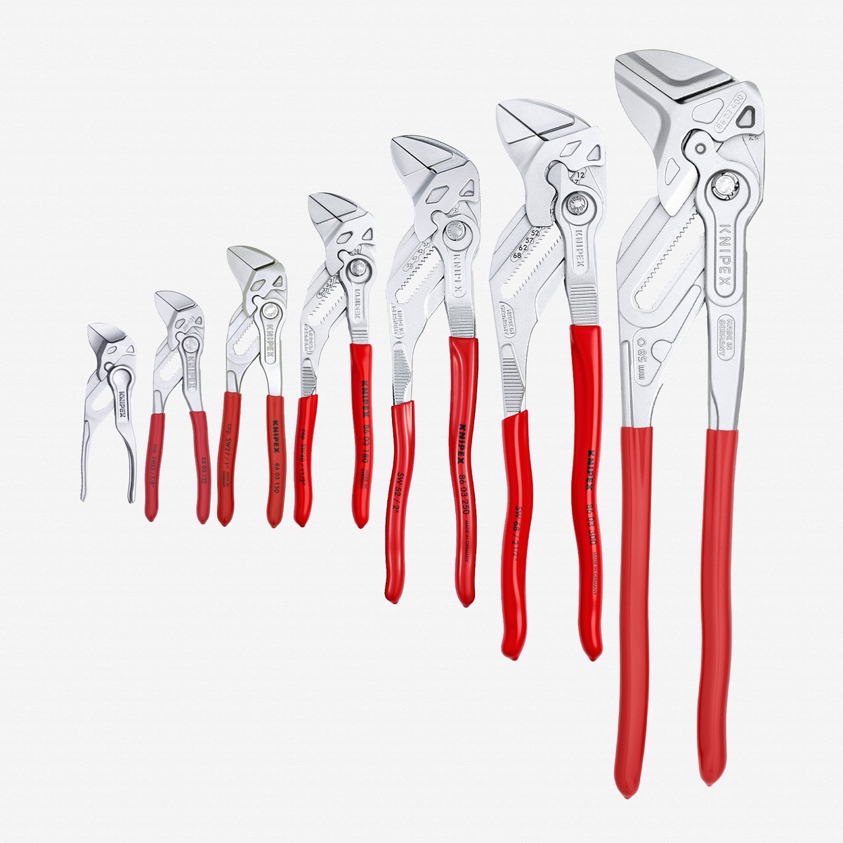 Knipex Pliers Wrench Set, 7 Pieces